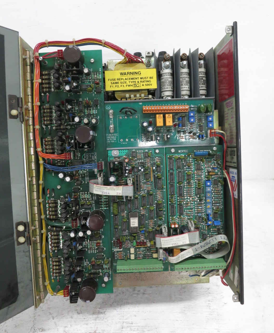 PowerTec C0152.N4CH011 15 HP Brushless DC Motor Speed Controller Drive 460V In (DW8635-1)