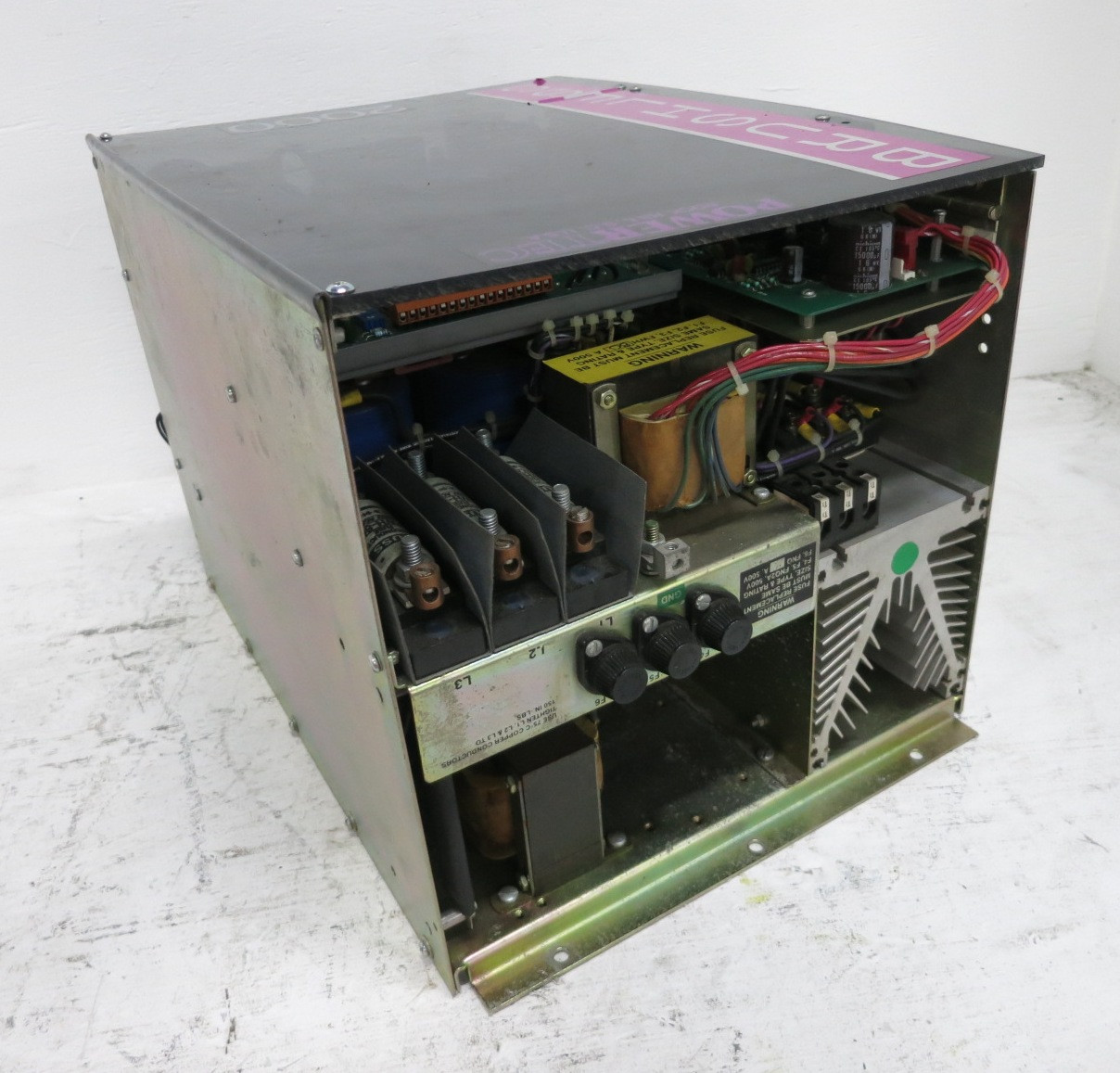 PowerTec C0152.N4CH011 15 HP Brushless DC Motor Speed Controller Drive 460V In (DW8635-1)
