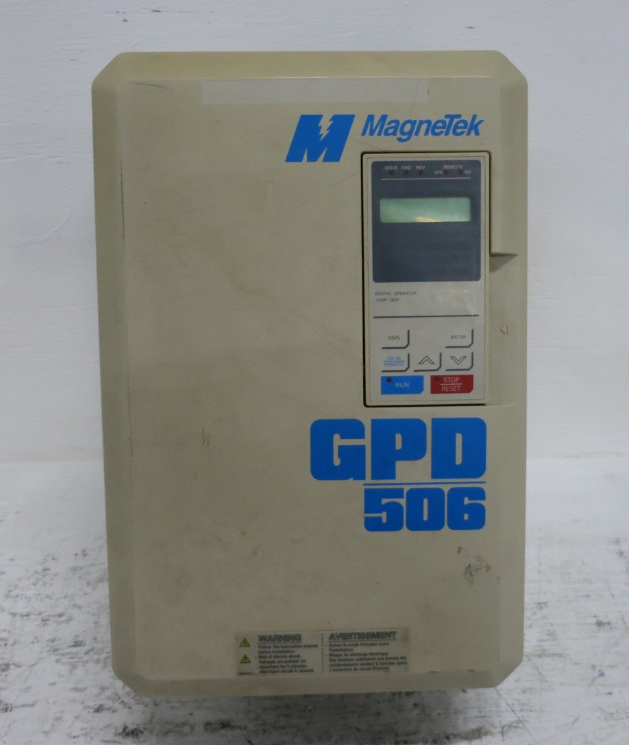 Magnetek GPD506V-B027 20 HP GPD-506 AC VS Drive 460V Inverter 40111F GPD506 460 (DW8636-1)