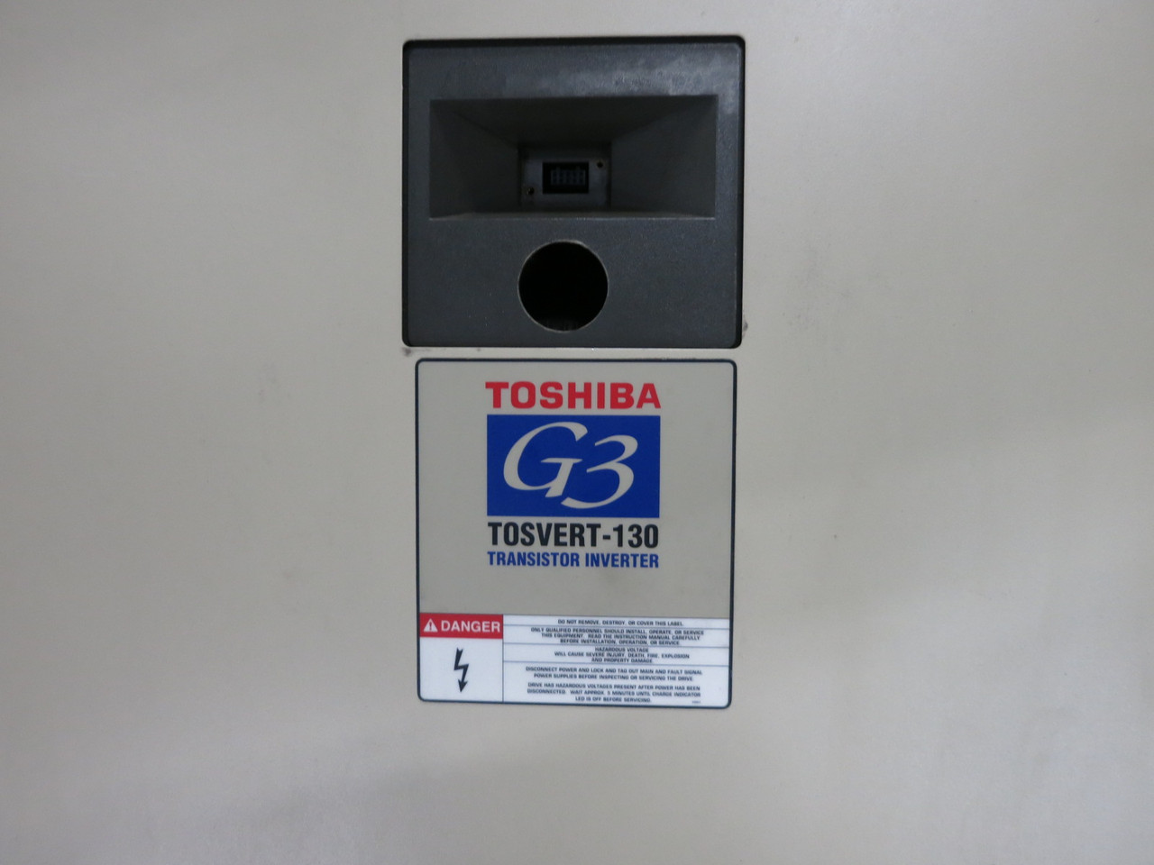 Toshiba VT130G36750 75 HP G3 Tosvert-130 Transistor Inverter AC VS Drive 600V (DW8642-1)