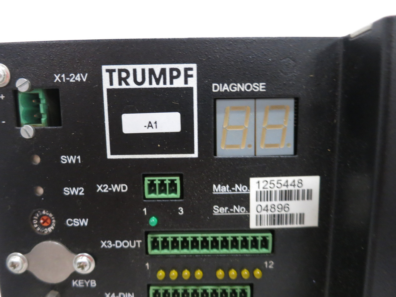 Trumpf 1255448-A1 Industrial PC Laser Control SW V 5.2 L3030 CPU Controller (DW8640-1)