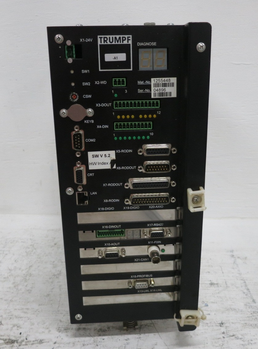 Trumpf 1255448-A1 Industrial PC Laser Control SW V 5.2 L3030 CPU Controller (DW8640-1)