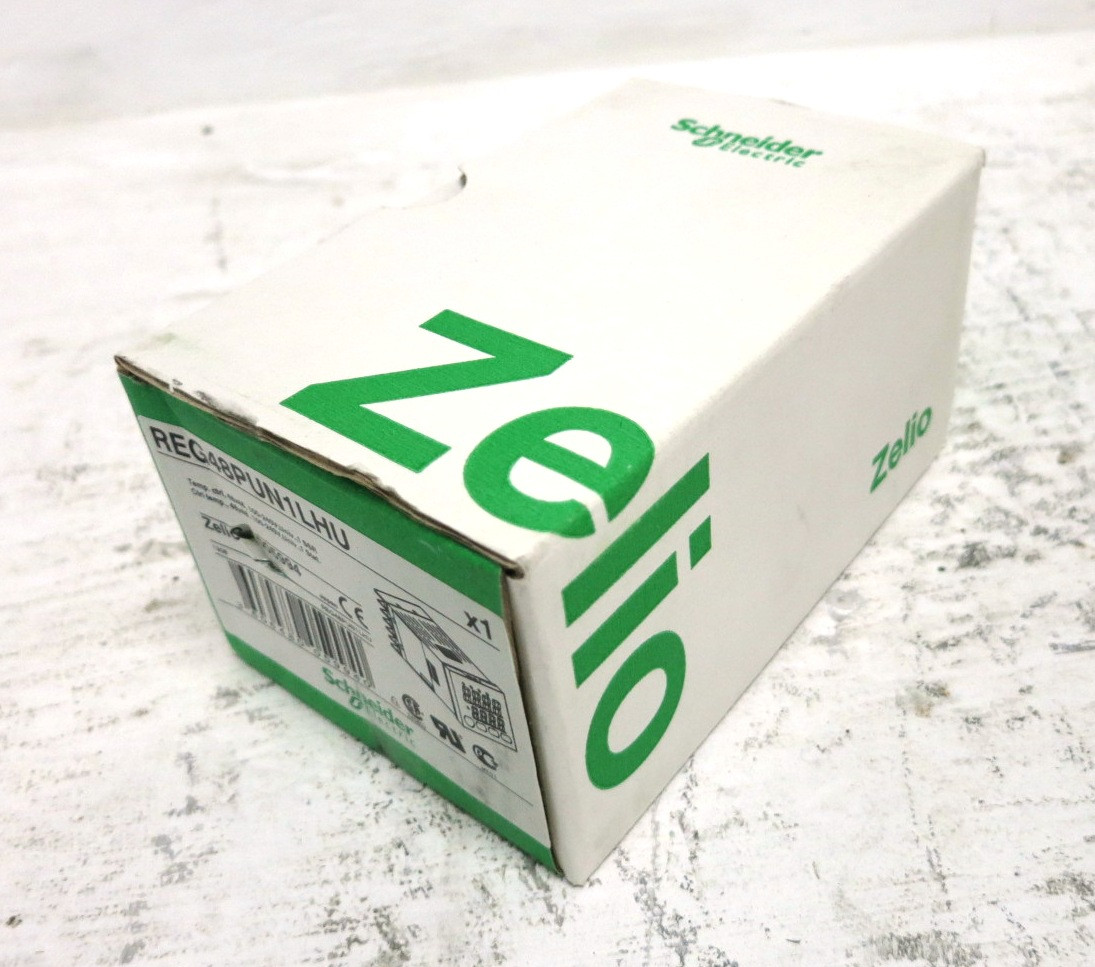 NEW Schneider Electric REG48PUN1LHU Zelio Temperature Control Relay 005994 48x48 (DW8645-17)