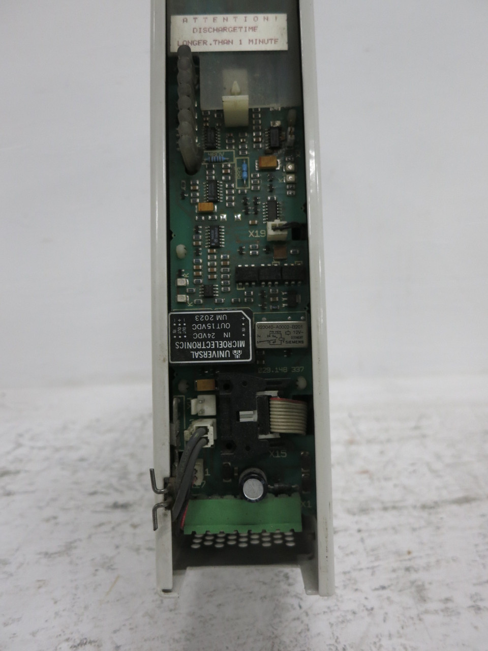 Cegelec PS 400/11 029.147.611 Servo Control Power Supply PLC 029147611 Alstom (DW8646-1)