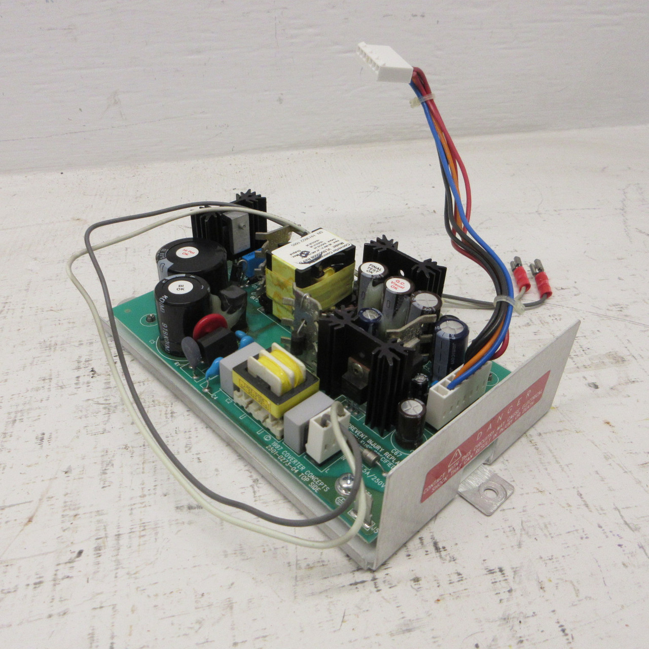 Image of Converter Concepts 2501-0273-04 Power Supply Board 2.5A 250V PCB PC Board Card
