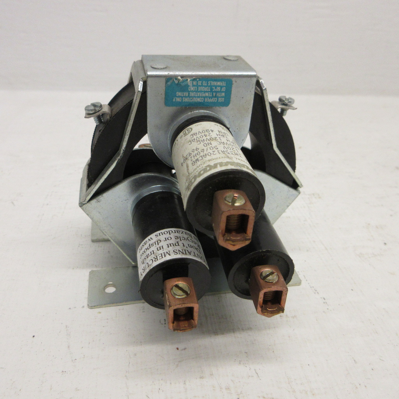 Durakool 3M35A120ACWG Mercury Contactor 35A 480/600VAC 3P 3PH 10HP 120V Coil (AH1670-4)