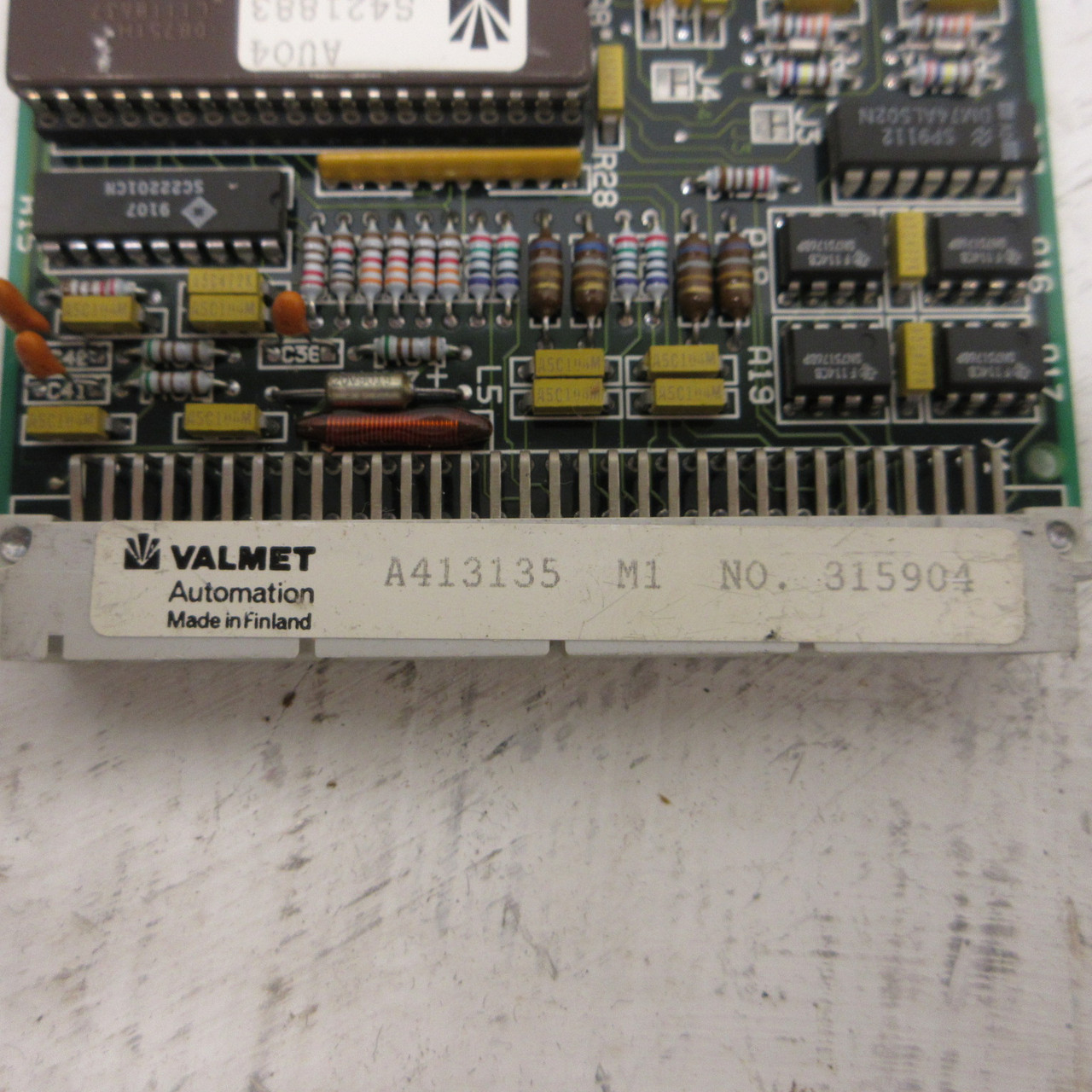 Valmet Automation AOU-4 Analog Output Module A413135 Rev. M1 Metso PLC AOU4 (AH1672-3)
