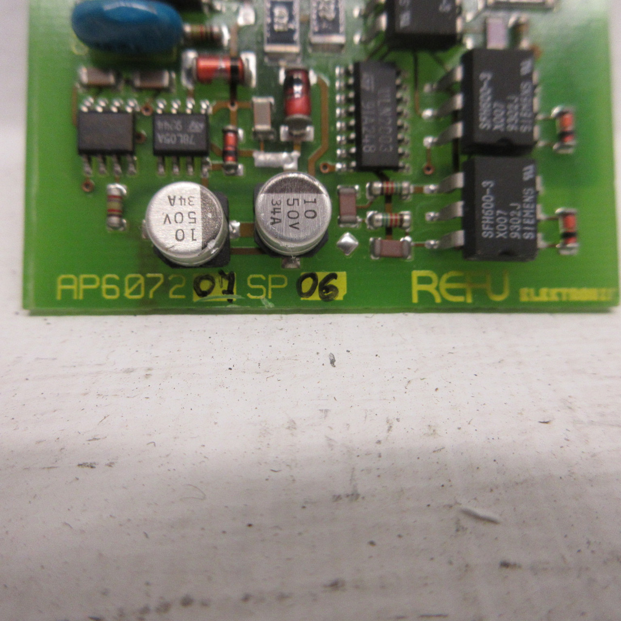 Refu Elektronik AP607207 SP06 Siemens Simovert Drive PLC Circuit Board AP6072-07 (AH1671-3)