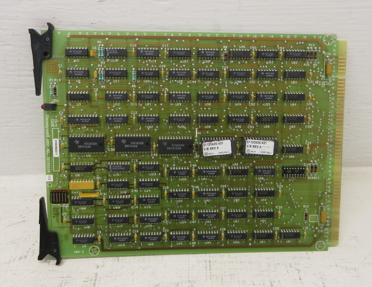 Image of Honeywell 30750338-006 HWY-2 Board 30750337 Rev 8 Hiway Highway PWA Card PLC