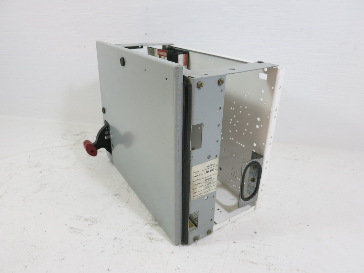 General Electric GE 8000 60A Fusible Feeder 12" MCC Bucket 60 Amp Fused (BJ1176-2)