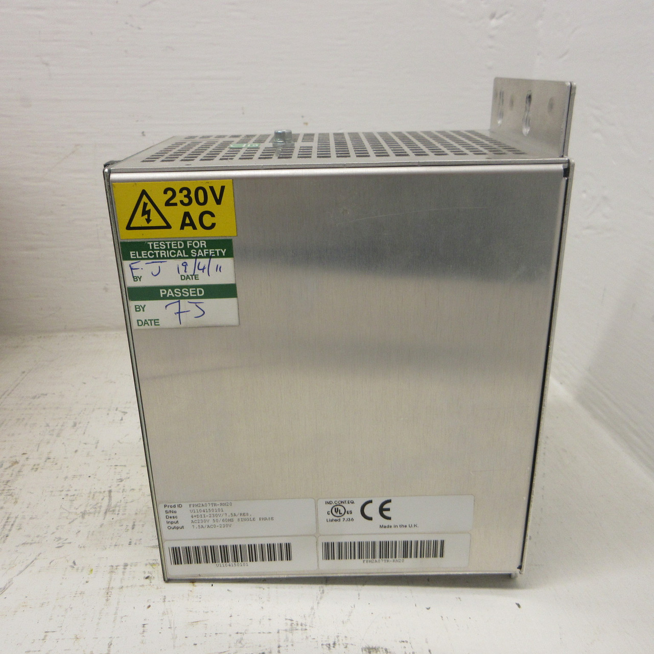NEW Baldor FPH2A07TR-RN20 Flex+ Drive II Servo Drive 1PH 230V 7.5A FlexPlus NIB (AH1691-1)