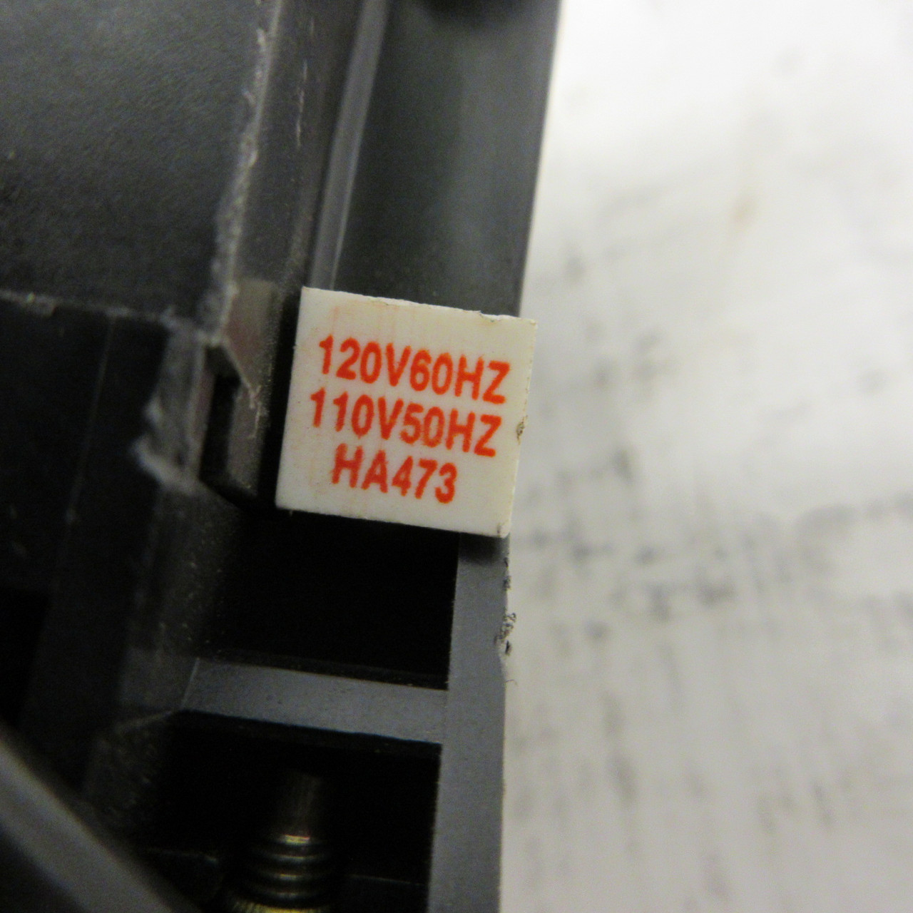 Allen Bradley 509-TOA Ser B Size 00 Motor Starter 120V Coil 9A 600VAC w/ Heaters (AH1696-1)