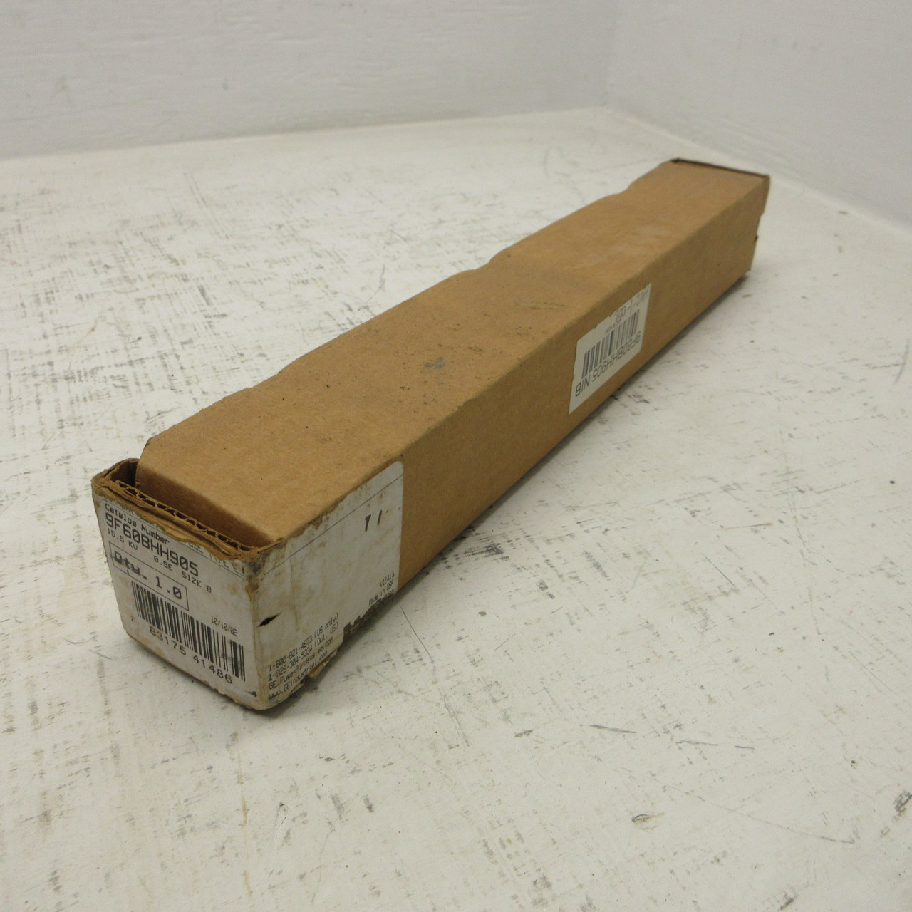 NEW General Electric GE 9F60BHH905 Fuse Size B 15.50 kV Max 0.5E Amp EJ1 SzB NIB (AH1702-1)