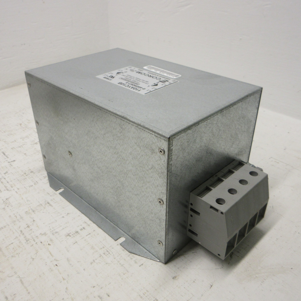 NEW TE Connectivity Corcom 110AYC10B Power Line Filter 50Hz/60Hz 110A 480VAC NIB (AH1704-2)