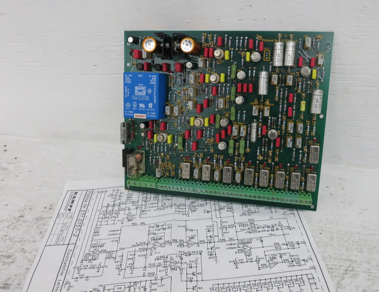 NEW Kampf E11.0157-2 Master Drive PC Board Control Card E11-0157-2 E110157-2 PCB (DW8651-2)