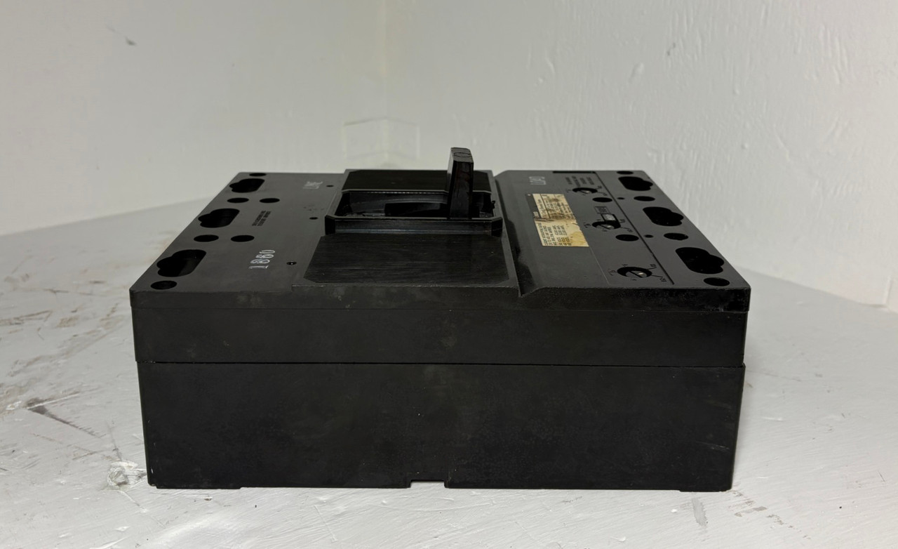 Gould I-T-E JL3F400 400A Circuit Breaker w 200 Amp Trip JL3-F400 600V 3P JL3T200 (EM6012-1)