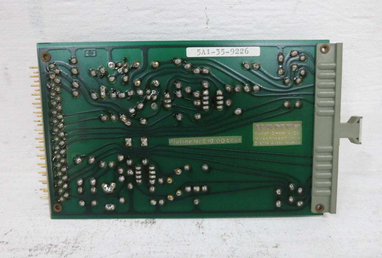 Kampf E19.0046-1 PLC Card Module Board E190046-1 E19-0046-1 945209 (DW8664-1)