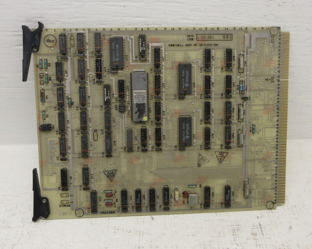 Image of Honeywell 30731832-001 MicroProcessor Board Card PLC Module PC Board PCB