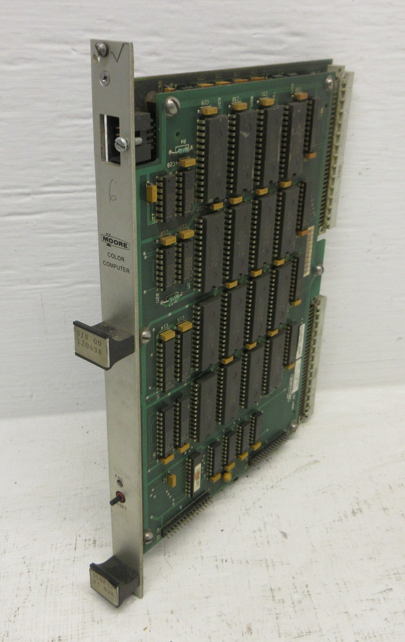 Image of Moore 15922-1 Issue 3 Color Computer Module PC Board PLC Unit PCB Card