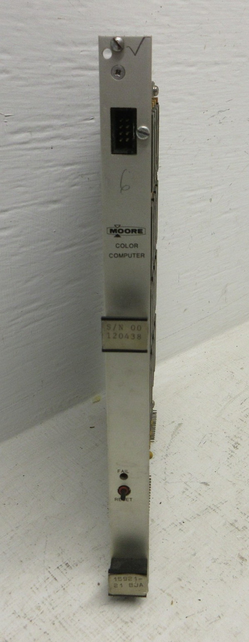 Moore 15922-1 Issue 3 Color Computer Module PC Board PLC Unit PCB Card (AH1717-1)