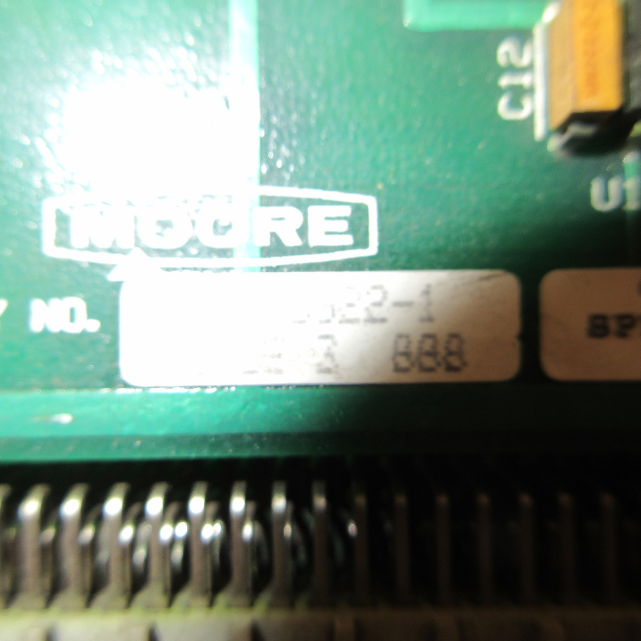 Moore 15922-1 Issue 3 Color Computer Module PC Board PLC Unit PCB Card (AH1717-1)