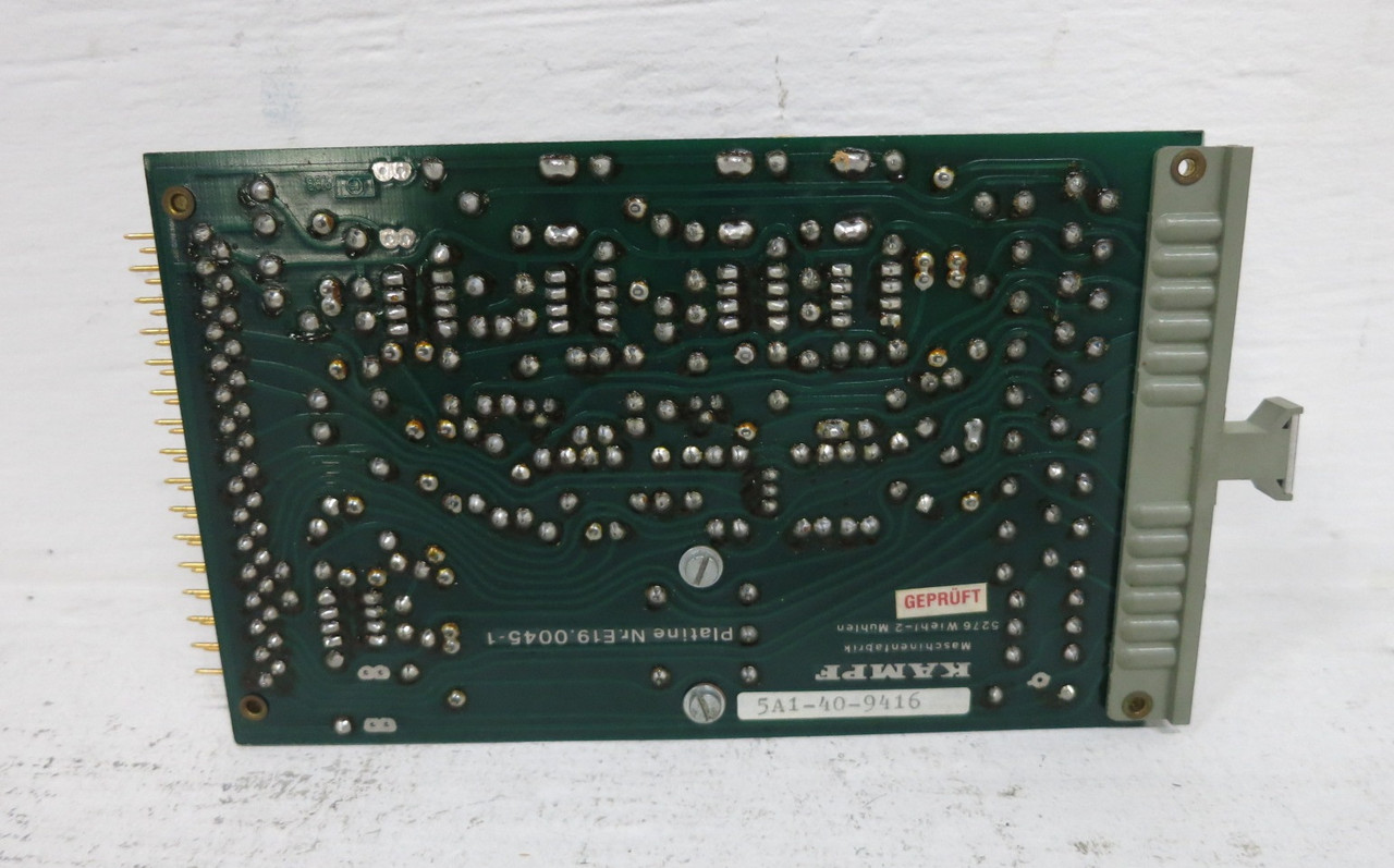 Kampf E19.0045-1 PLC Card Module Board E190045-1 E19-0045-1 945534 (DW8671-1)