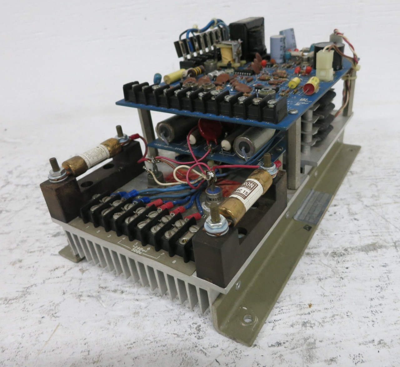 WER Industrial 1680-1012 DC Motor Controller 1680-4000 Rev E Emerson 1680-4010 (DW8668-1)