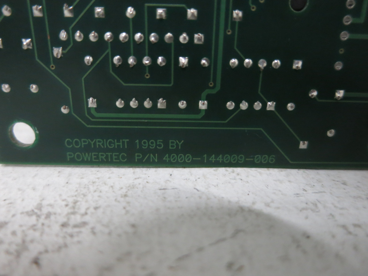Powertec 4001-144009-009 Current Sensor Board VS Drive 4000-144009-006 Card (DW8689-1)