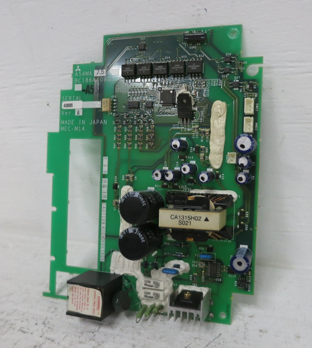 Mitsubishi BC186A409G52A A800 Inverter Drive Control Board A54MA7.5B FR-A840 (DW8688-1)