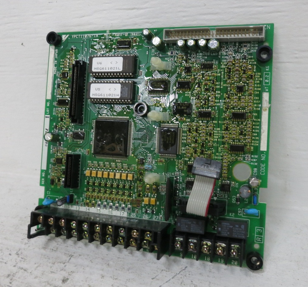 Yaskawa YPCT11076-1A Varispeed VS Drive Control Board CIMR (DW8684-1)