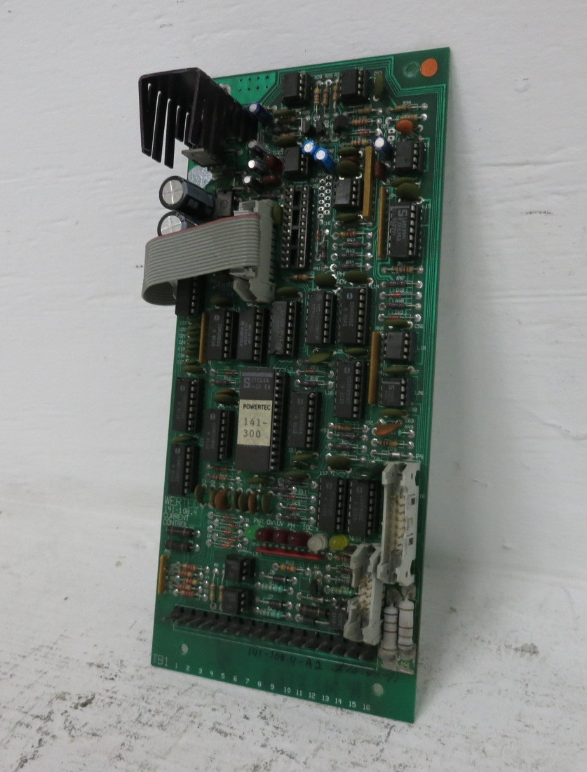 Image of Wertec 141-108.4 Current Controller Card DC Drive Control Board 141-108-4-A2
