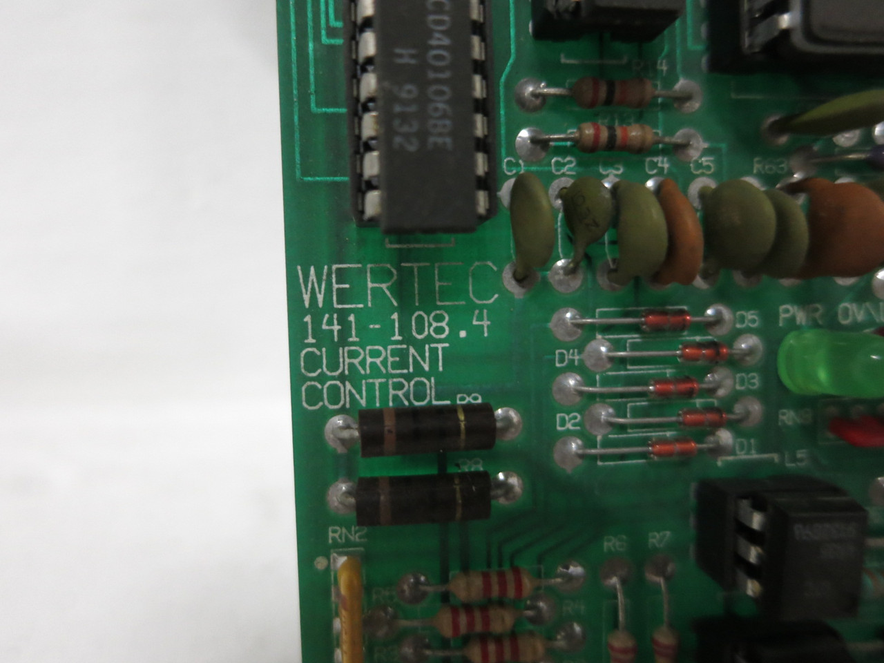 Wertec 141-108.4 Current Controller Card DC Drive Control Board 141-108-4-A2 (DW8683-1)