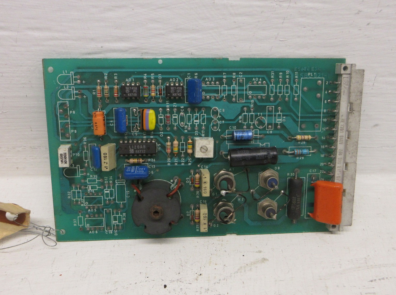 Image of Adani E5484 E3K SBC021-1 Circuit Board PCB E5484E3KSBC021 PC Board PLC Card