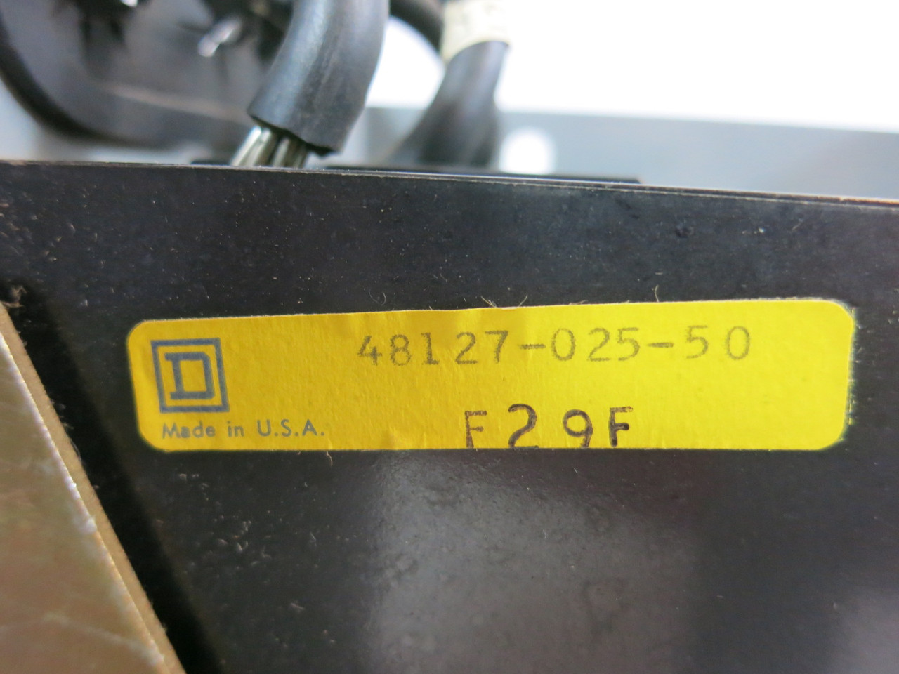 Square D Model 4 30A Fusible Feeder MCC Bucket 12" 30 Amp Fused SD Mod 4 (BJ1187-2)