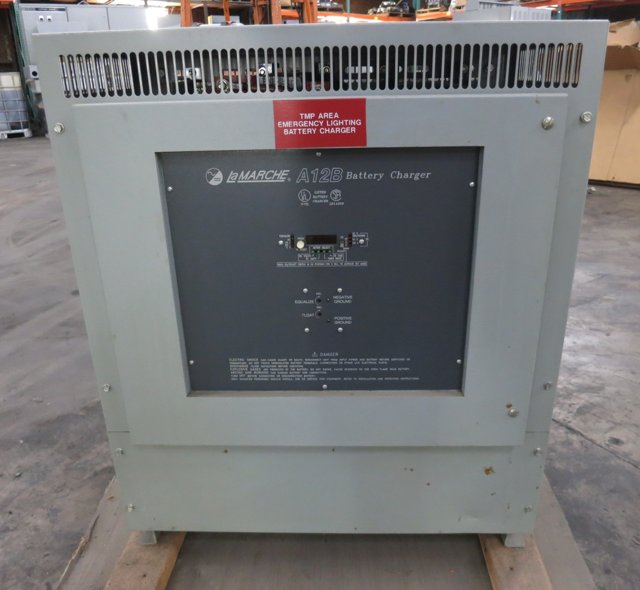 La Marche A12B-25-130V-B1-60L-19116 Battery Charger 240V In - 130 VDC Constavolt (DW8699-1)