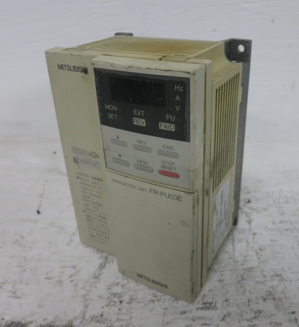 Image of Mitsubishi FR-A024-0.4K 0.5 HP AC Inverter VS Drive Freqrol A024 200-230V VFD