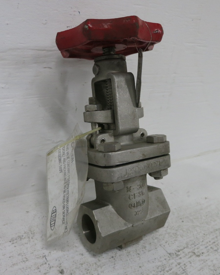 Aloyco Class 300 Size 3/4" Globe Valve 2314 Trim 316 Body CF3M Stainless Steel (DW8700-5)