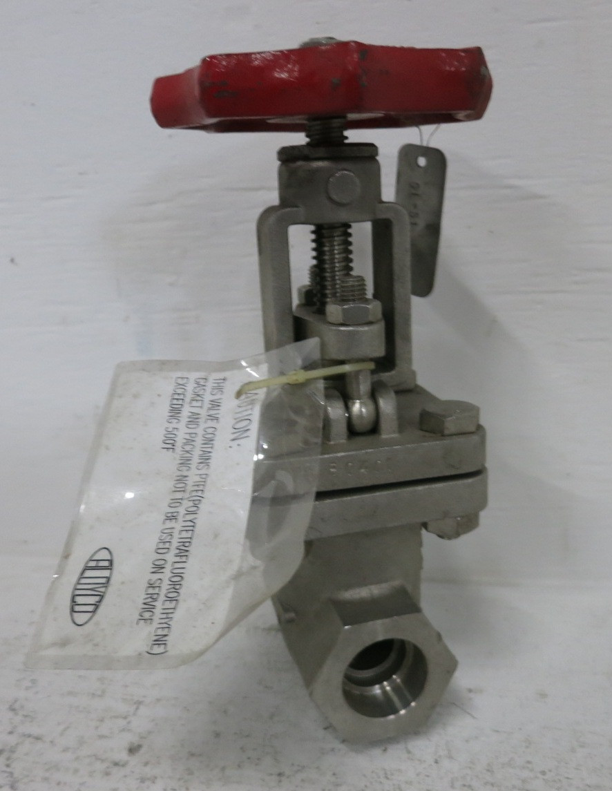 Aloyco Class 300 Size 3/4" Globe Valve 2314 Trim 316 Body CF3M Stainless Steel (DW8700-5)