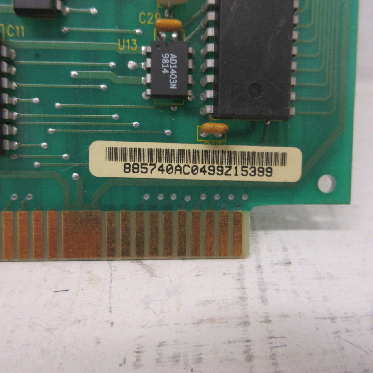 Texas Nuclear TN 885740 CPU Board 630049 PCB 866681 TP 866957 Rev F. PC Board (AH1732-2)