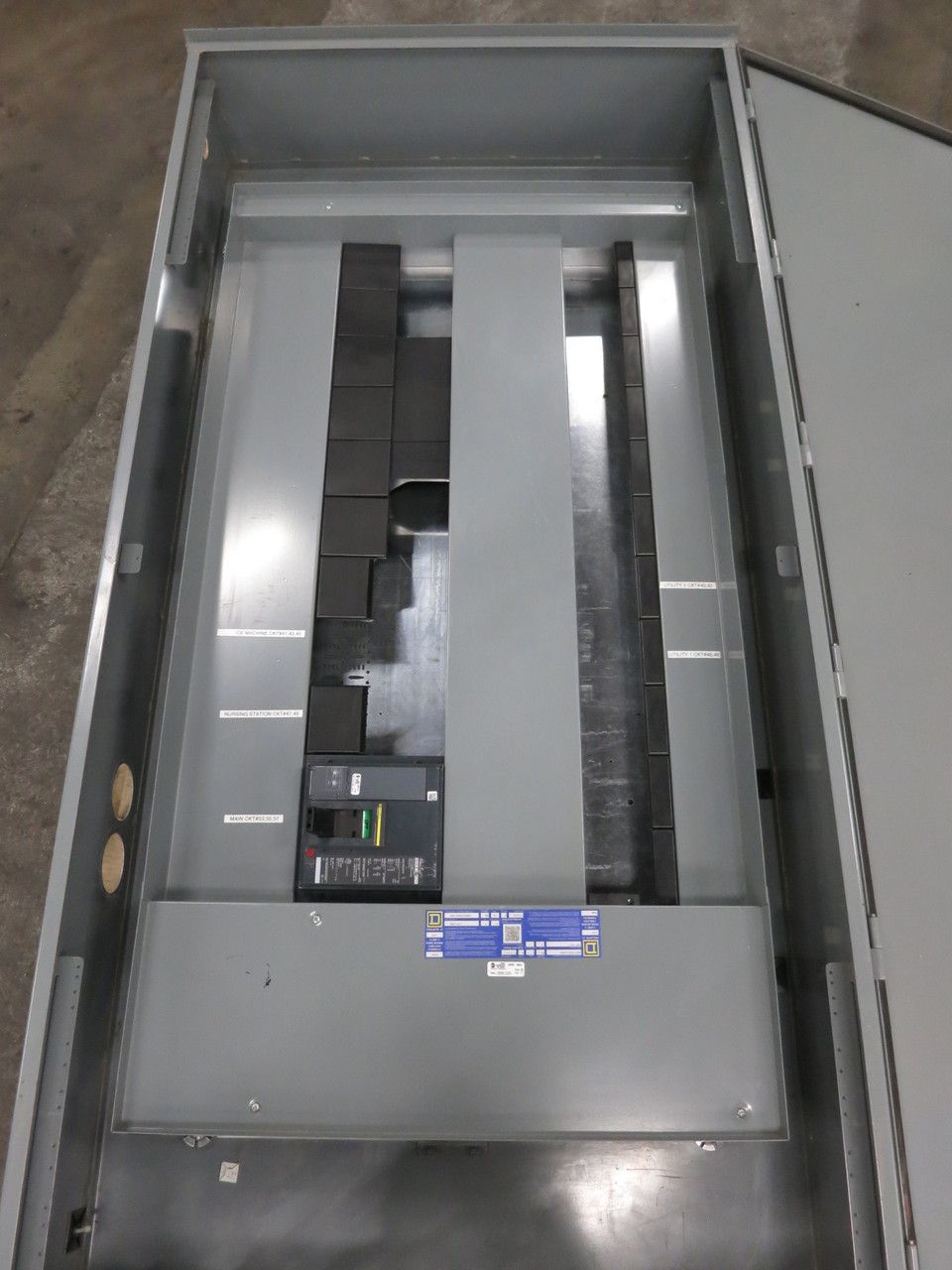 Square D 800A HCP I-Line Main Breaker Panel Board 208/120 800 Amp MGA36800E10 3R (DW8705-1)
