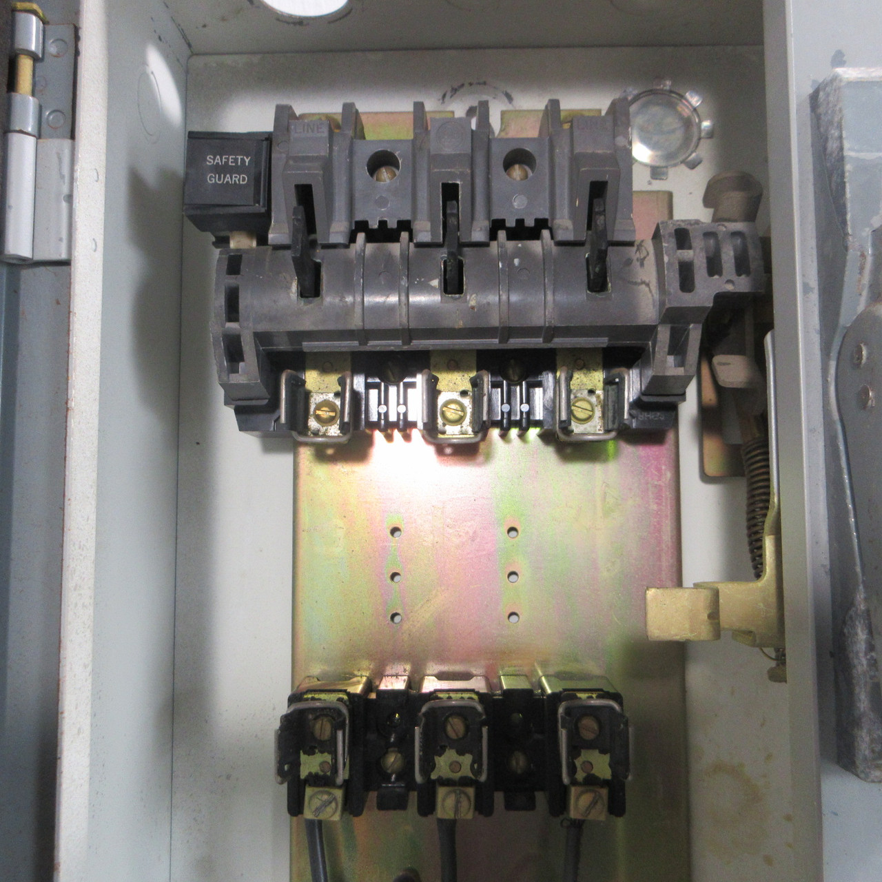 Allen Bradley 712-BACD24 Size 1 Starter 30 Amp 600V Fused Combination Combo Box (AH1734-1)