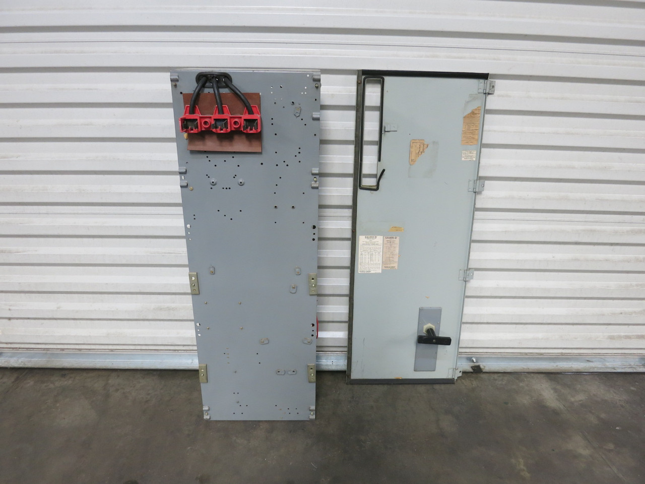 Square D Model 4 Size 4 Starter 200 Amp Fusible 41" MCC Motor Control Bucket Sz4 (BJ1188-1)