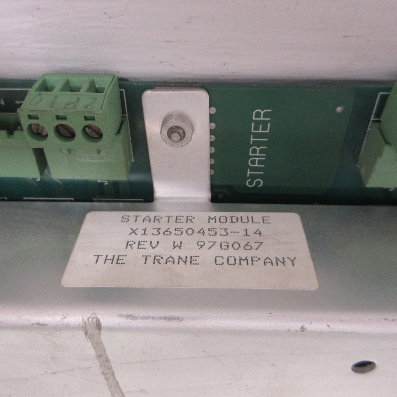 Trane X13650453-14 Rev W 97G067 Chiller Starter Module PLC Mountable Unit (AH1746-1)
