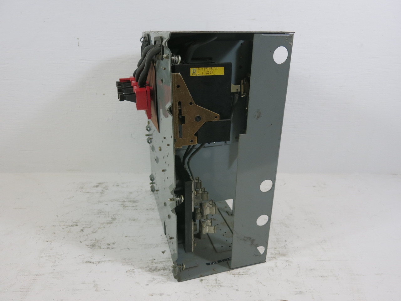 Square D Model 4 Dual 30A Fusible Feeder 18" MCC Bucket 30 Amp Fused Mod 4 (BJ1191-2)
