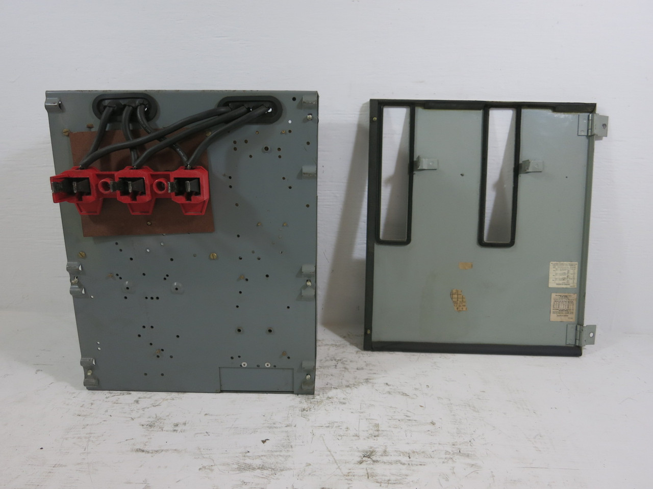 Square D Model 4 Dual 30A Fusible Feeder 18" MCC Bucket 30 Amp Fused Mod 4 (BJ1191-2)