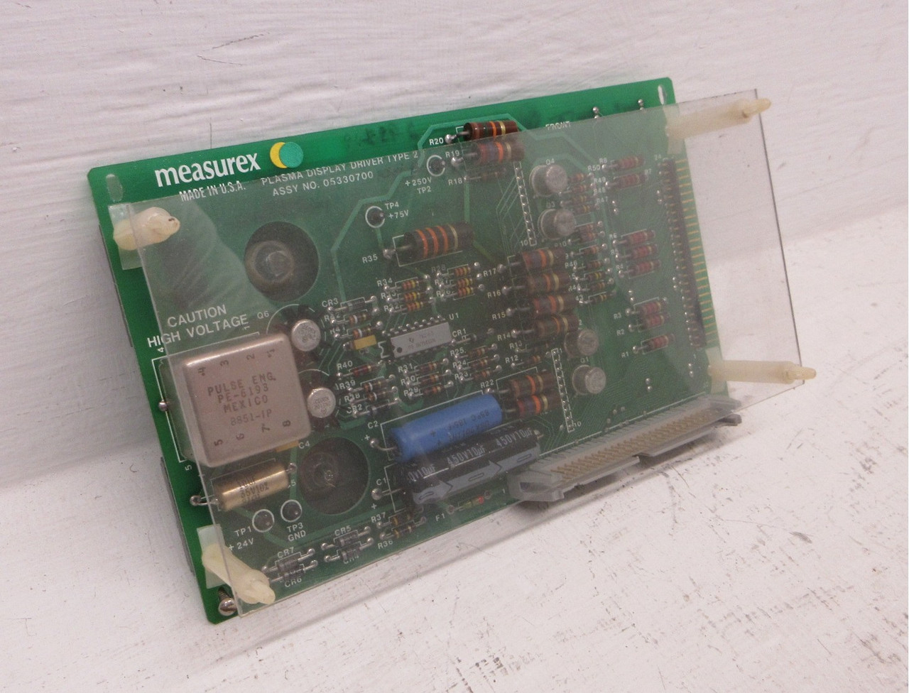 Measurex 05330700 Rev B Plasma Display Driver Type 2 PCB PC Board Type II USA (AH1747-1)