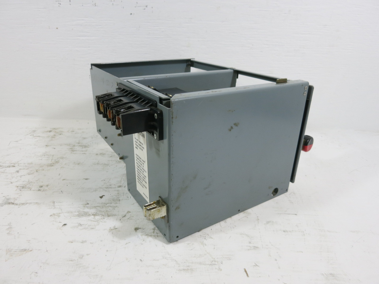 Square D Model 5 20 Amp Breaker 9" Motor Control MCC Feeder Bucket 20A Mod 5 (BJ1195-1)