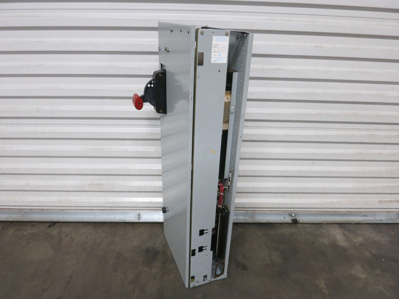 General Electric GE 8000 Size 4 Starter 125A Breaker 42" MCC Bucket 125 Amp (BJ1196-1)