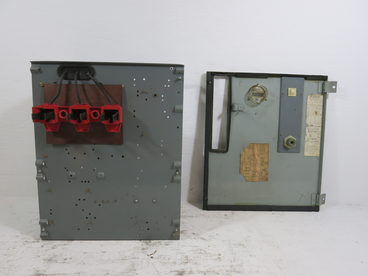Square D Model 4 Size 1 Contactor 30 Amp Fusible Motor Control Bucket 18" MCC (BJ1198-1)