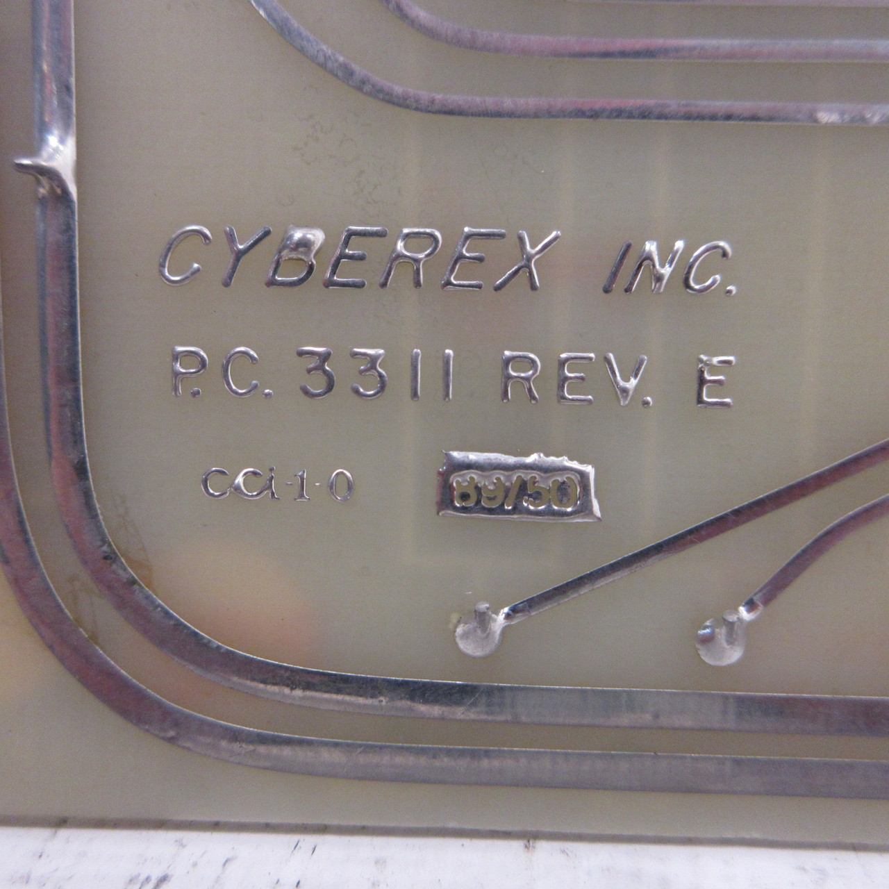 Cyberex Inc 41-09-315702 Rev G AC. ST. SW. Gate Drive PCB PC Board PC 3311 Rev E (AH1762-1)
